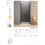Drzwi wnękowe 80x195 New Soleo Black (D-0210A)