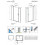 Drzwi prysznicowe 120 Lewe Nes 8 Black DWJS Radaway (10084590-54-01L + 10084610-54-01)