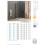 Kabina prostokątna 90x80 New Soleo Black New Trendy (K-0541)