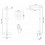 Zestaw natryskowy podtynkowy Davis Light Rea (REA-P6324)