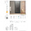 Drzwi wnękowe pojedyncze 70x195 New Soleo Black New Trendy (D-0275A)