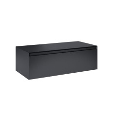 Komoda Split SLIM 100 cm z blatem Black Mat Elita (RE081004057160)