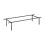 Podstawa metalowa do szafki 140 Legacy black mat Elita (RE171400090560)