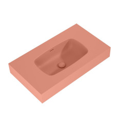 Umywalka ścienna 80 Dimple terra pink mat Elita (RE040800026600)