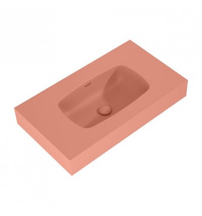 Umywalka ścienna 80 Dimple terra pink mat Elita (RE040800026600)