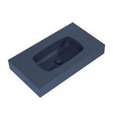 Umywalka ścienna 80 Dimple navy blue mat Elita (RE040800027030)