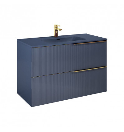 Szafka pod umywalkowę 100 2S Soho navy blue mat Elita (RE011004047030)