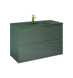 Szafka pod umywalkę 100 2S Soho forest green mat Elita (RE011004047010)