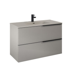 Szafka pod umywalkę 100 2S Soho fume mat Elita (RE011004047020)