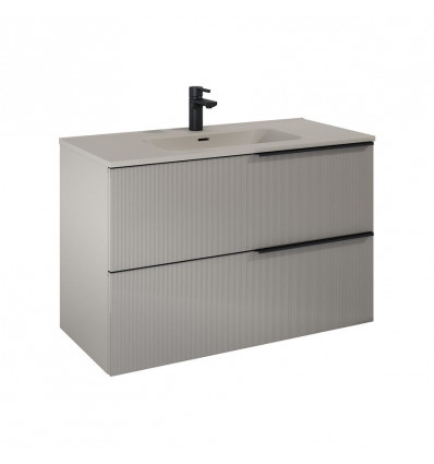 Szafka pod umywalkę 100 2S Soho fume mat Elita (RE011004047020)