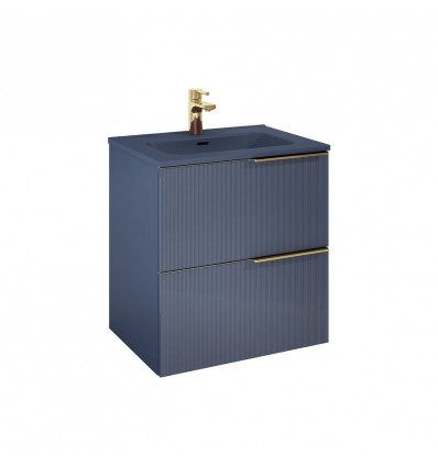 Szafka pod umywalkę 60 2S Soho navy blue mat Elita (RE010604047030)