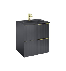 Szafka pod umywalkę 60 2S Soho black mat Elita (RE010604047160)