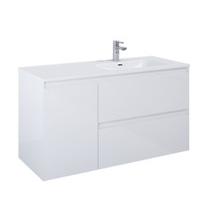 Szafka podumywalkowa 120 (80 2S P + KOSZ L) Split white Elita (RE011205258060)