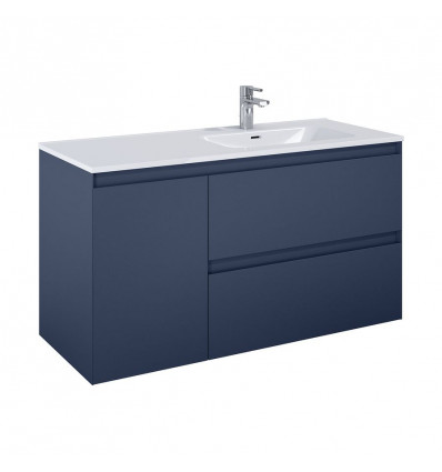 Szafka podumywalkowa 120 (80 2S P + KOSZ L) Split navy blue mat Elita (RE011205257030)