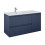 Szafka podumywalkowa 120 (80 2S L + KOSZ P) Split navy blue mat Elita (RE011206257030)