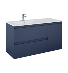Szafka podumywalkowa 120 (80 2S L + KOSZ P) Split navy blue mat Elita (RE011206257030)