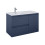 Szafka podumywalkowa 100 (60 2S L + KOSZ P) Split navy blue mat Elita (RE011006057030)