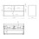 Szafka podumywalkowa 120 (3S) Split fume mat Elita (RE012007157020)