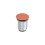 Korek ceramiczny umywalkowy klik-klak uniwersalny terra pink mat Elita (RE090000026600)
