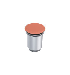 Korek ceramiczny umywalkowy klik-klak uniwersalny terra pink mat Elita (RE090000026600)