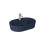 Umywalka ceramiczna nablatowa 62 Babette navy blue matt Elita (RE040620017030)