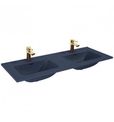 Umywalka ceramiczna 120 Skappa duo navy blue matt Elita (RE041203067030)
