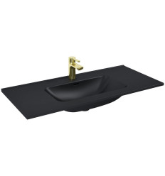 Umywalka ceramiczna 100 Skappa black matt Elita (RE041003067160)