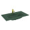 Umywalka ceramiczna 80 Skappa forest green matt Elita (RE040803067010)