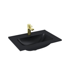 Umywalka ceramiczna 60 Skappa black matt Elita (RE040603067160)