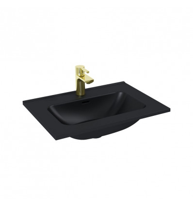 Umywalka ceramiczna 60 Skappa black matt Elita (RE040603067160)