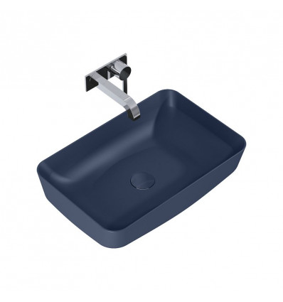 Umywalka nablatowa 50 Nomia navy blue matt Elita (RE040500057030)