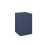 Komoda 40 1D Look Navy Blue Mat Elita (RE080400027030)