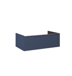 Komoda 80 1S Look Navy Blue Mat Elita (RE080803027030)