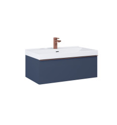 Szafka pod umywalkę 80 1S Look Navy Blue Mat Elita (RE010803027030)