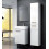 Zestaw umywalka ceramiczna Tiny 45 + szafka podumywalkowa Tiny White(165072)