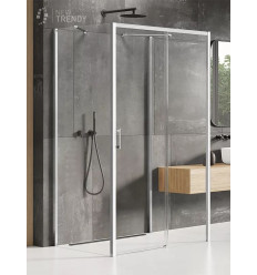 Kabina przyścienna 100x70 Prime New Trendy (K-0840)