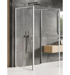 Kabina przyścienna 100x90 Prime New Trendy (K-0870)