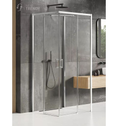 Kabina przyścienna 80x80 Prime New Trendy (K-0897)