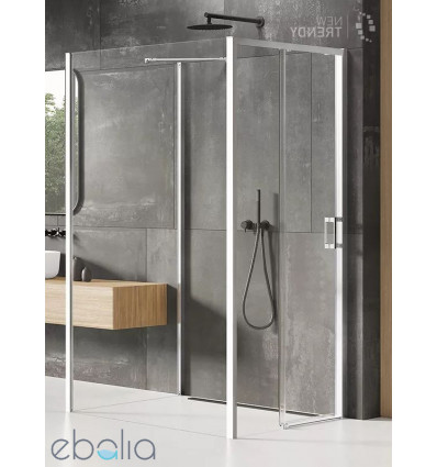 Kabina przyścienna 100x90 Prime New Trendy (K-1266)