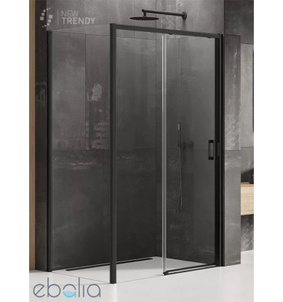 Kabina prostokątna 100x70 Prime Black New Trendy (K-1276)