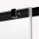 Kabina prostokątna 100x70 Prime Black New Trendy (K-1304)