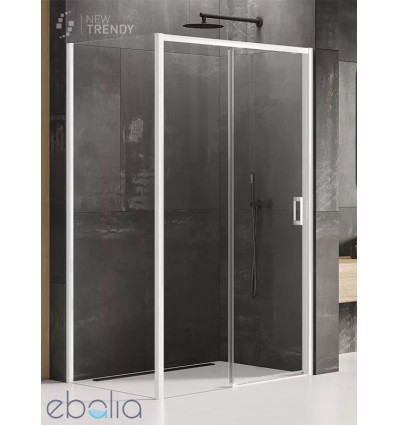 Kabina prostokątna 100x70 Prime White New Trendy (K-1356)