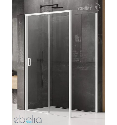 Kabina prostokątna 100x70 Prime White New Trendy (K-1384)