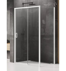 Kabina prostokątna 100x70 Prime White New Trendy (K-1384)