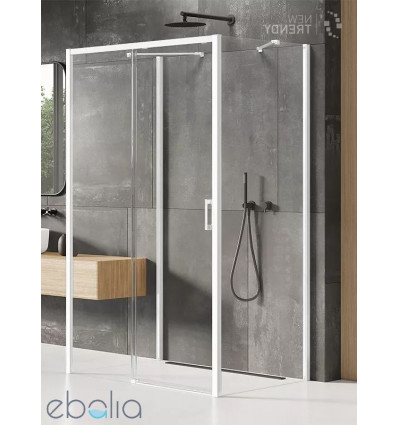 Kabina prostokątna 100x70 Prime White New Trendy (K-1004)