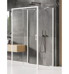 Kabina prostokątna 100x70 Prime White New Trendy (K-1004)