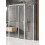 Kabina prostokątna 100x70 Prime White New Trendy (K-1004)