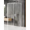 Kabina przyścienna 80x80 Prime White New Trendy (K-1089)