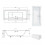 Wanna prostokątna Quadro 190x90 Besco (WAQ-190-PK)