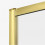 Kabina kwadratowa 70x70 Prime Light Gold New Trendy (D-0414A/D-0415A)